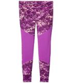 Under Armour Kids Novelty Coldgear Leggings (big Kids) (purple Rave/purple Rave/indulge) Girl's Casual Pants