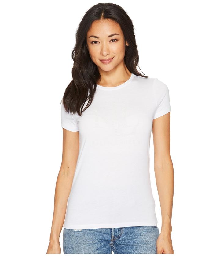 Lauren Ralph Lauren Petite Lrl Graphic T-shirt (white) Women's T Shirt