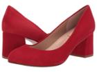 French Sole Trance (red Suede) Women's Flat Shoes