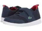 Lacoste Kids L.ight (little Kid) (navy/red) Girl's Shoes