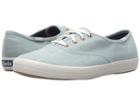 Keds Champion Seasonal Solid (light Blue) Women's Lace Up Casual Shoes