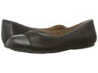 Softwalk Napa (black Nubuck Embossed Leather) Women's Flat Shoes