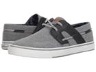 Tommy Bahama Stripes Asunder (grey/black Linen) Men's Shoes
