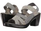 Bernie Mev. Texas Cindy (pewter/light Gold) High Heels