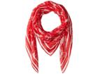 Calvin Klein Bandana Print Sqaure (rouge) Scarves