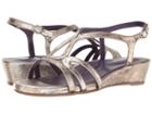 Vaneli Daffy (pale Platino Gesa/silver Buckle) Women's Sandals
