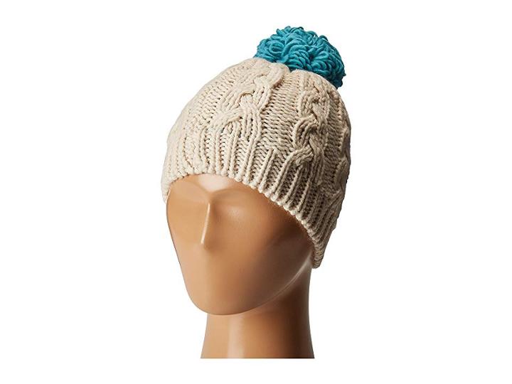 Columbia In-bounds Beanie (youth) (chalk/pacific Rim) Beanies
