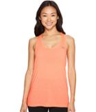 Under Armour Threadborne Train Tank Top Twist (london Orange) Women's Sleeveless