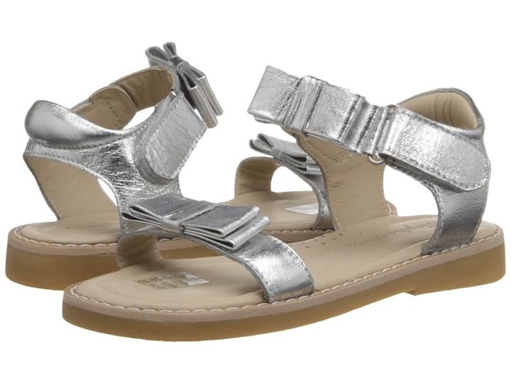 Elephantito Nicole Sandal (toddler/little Kid) (silver) Girls Shoes