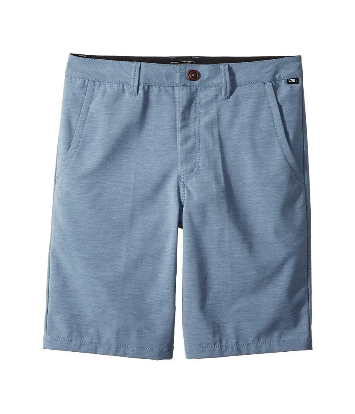 Vans Kids Authentic Plush Decksider Boardshorts (little Kids/big Kids) (copen Blue) Boy's Swimwear