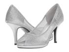 Caparros Future (silver Metallic Mesh) High Heels
