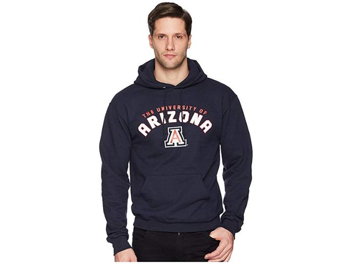 Champion College Arizona Wildcats Eco(r) Powerblend(r) Hoodie 2 (navy) Men's Sweatshirt