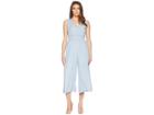 Catherine Catherine Malandrino Braden Jumpsuit (blue/white Stripe) Women's Jumpsuit & Rompers One Piece