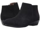 Softwalk Rocklin (black Perf Suede) Women's  Shoes