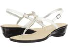 Onex Valencia (white/silver) Women's Sandals
