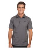 Under Armour Golf Ua Playoff Polo (graphite/black/black) Men's Short Sleeve Knit