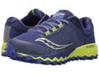 Saucony Peregrine 7 (blue/citron) Women's Shoes