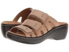 Clarks Delana Damir (sand Leather) Women's Sandals