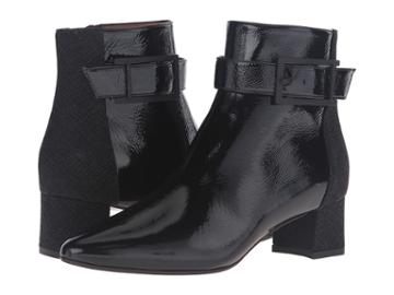 Aquatalia Phyllis (black Naplack/suede) Women's Shoes