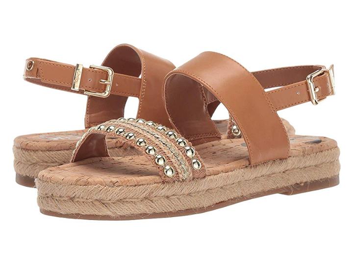 Circus By Sam Edelman Andrea (natural Tan/jute Metallic Woven Braind/smooth Atanado/jute) Women's Shoes