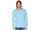 Richer Poorer Long Sleeve Pocket Tee (blue) Men's T Shirt