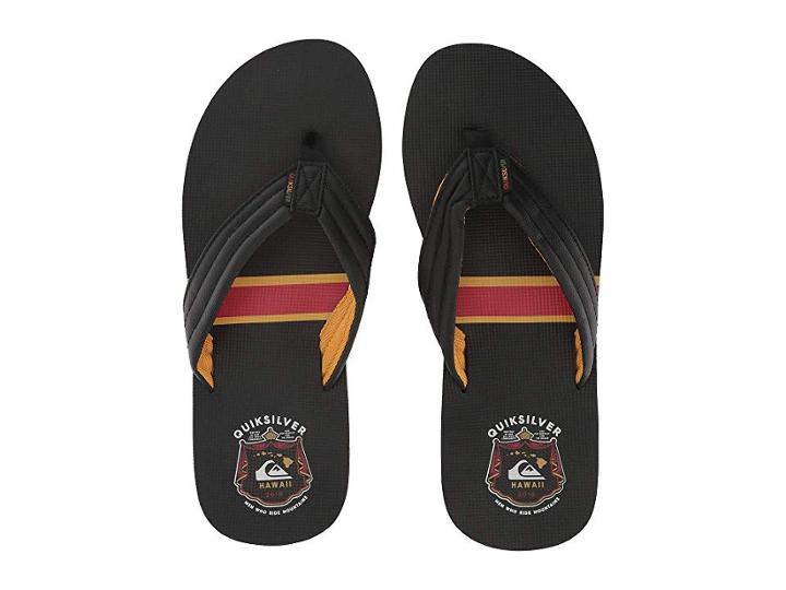 Quiksilver Reclipsed Mwrm (black/yellow/red) Men's Sandals