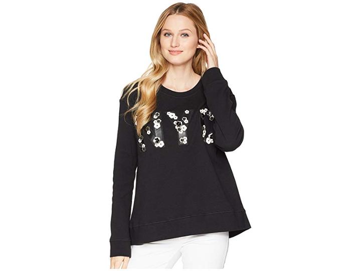 Kenneth Cole New York Swing Back Sweatshirt (black) Women's Sweatshirt