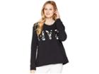 Kenneth Cole New York Swing Back Sweatshirt (black) Women's Sweatshirt