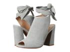 Kristin Cavallari Leeds Peep Toe Bootie (blue Kid Suede) High Heels