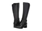 Naturalizer Dane (black Leather) Women's Boots