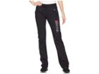Champion College Miami(oh) Redhawks Eco(r) University Fleece Open Bottom Pants (black) Women's Casual Pants