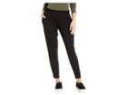 Chaser Cool Jersey Paper Bag Waist Pants (true Black) Women's Casual Pants