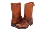 Frye Veronica Shortie (cognac Stone Wash) Cowboy Boots