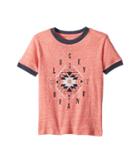 Lucky Brand Kids Short Sleeve Graphic Tee (toddler) (spiced Coral) Boy's T Shirt