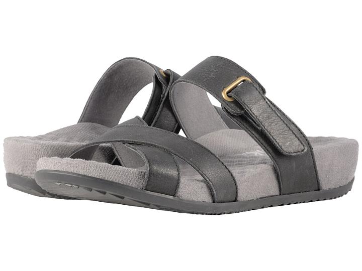 Softwalk Brimley (black Sandal Leather) Women's Sandals