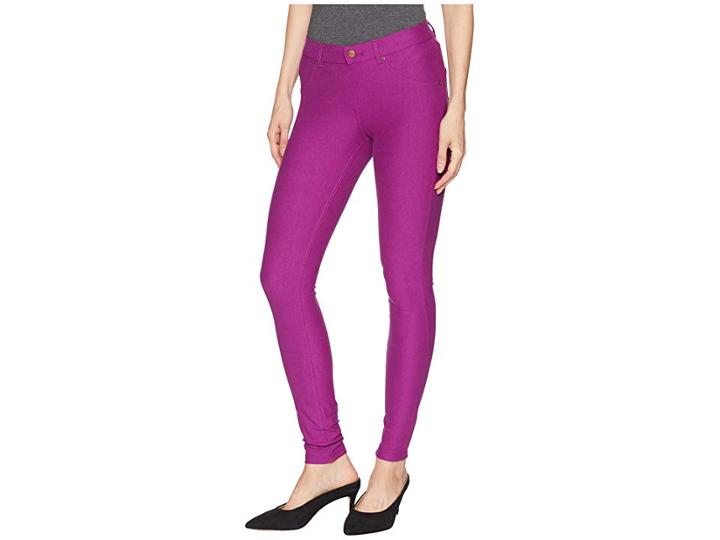 Hue Essential Denim Leggings (summer Plum) Women's Jeans