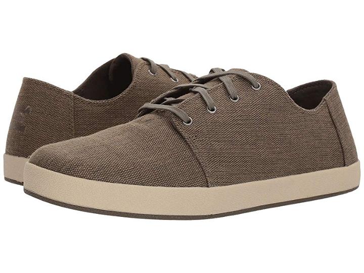 Toms Payton (tarmac Olive Heritage Canvas) Men's Lace Up Casual Shoes