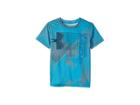 Under Armour Kids Sequence Hybrid Big Logo Tee (little Kids/big Kids) (deceit) Boy's T Shirt