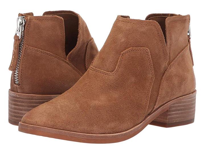 Dolce Vita Titus (dark Saddle Suede) Women's Boots