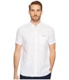 Ted Baker Elvos Woven Shirt (white) Men's Clothing