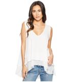 Free People Peachy Tee (white) Women's T Shirt