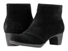 Softwalk Inspire (black Suede) Women's Pull-on Boots