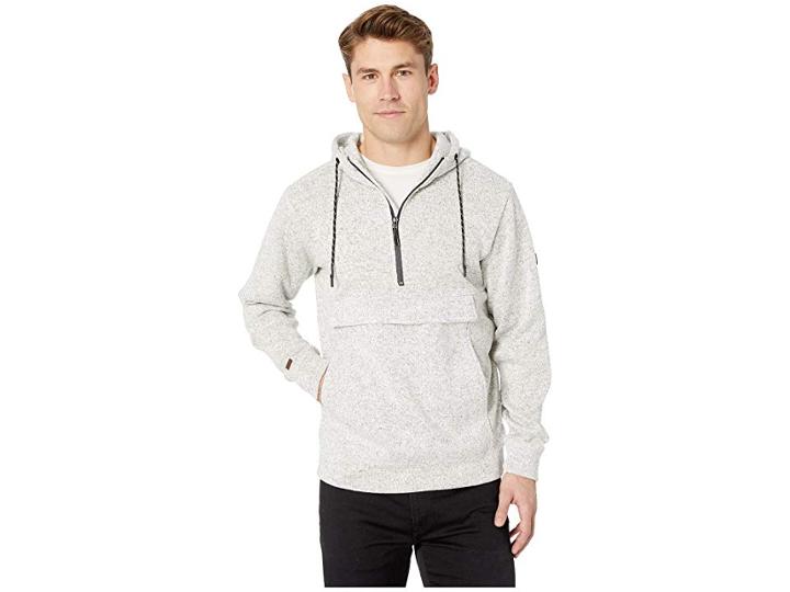 Billabong Boundary Pullover Hoodie (grey Heather) Men's Sweatshirt