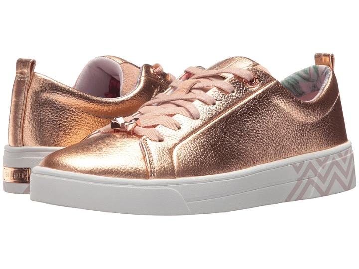 Ted Baker Kelleip (rose Gold Leather) Women's Shoes