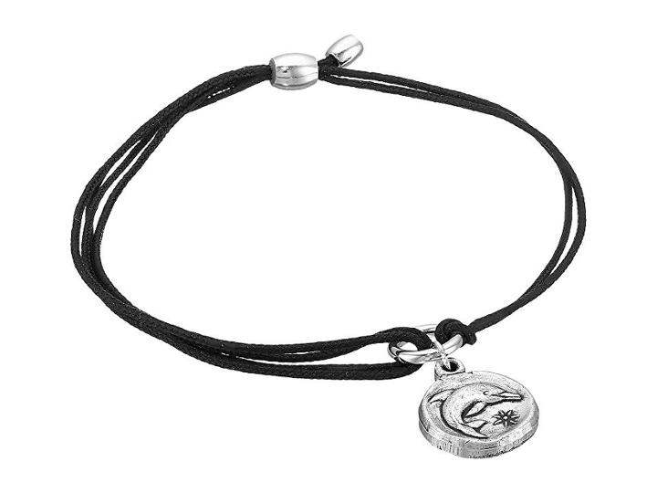 Alex And Ani Kindred Cord Bracelet (dolphin/silver) Bracelet