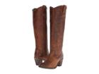 Frye Jackie Button (cognac Antique Pull Up) Women's Dress Pull-on Boots