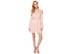 J.o.a. Flare Sleeve Cold Shoulder Dress (pink) Women's Dress