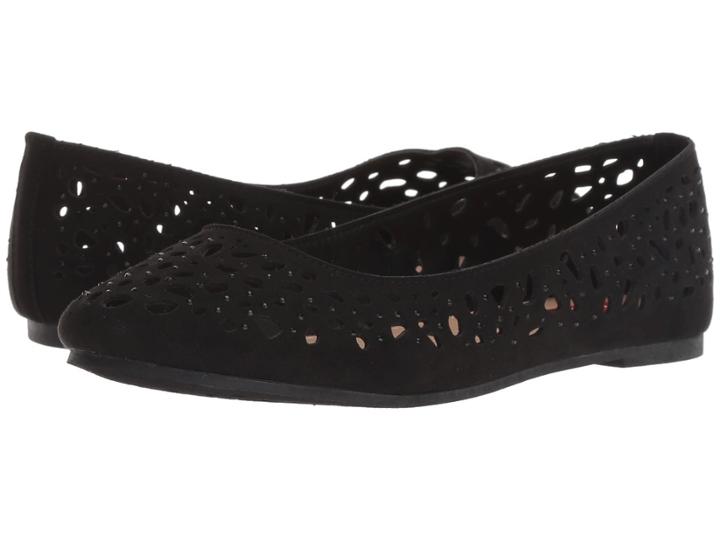 Unionbay Kids Abby-g (little Kid/big Kid) (black) Girl's Shoes