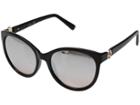 Guess Gf6067 (shiny Black/bordeaux Mirror) Fashion Sunglasses