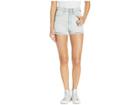 Juicy Couture Denim Shorts With Stripe Embroidery (ventura Wash) Women's Shorts
